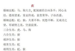 八字看夫妻属相表