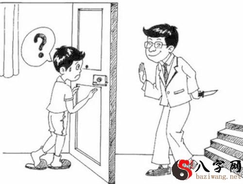 梦到陌生人敲门