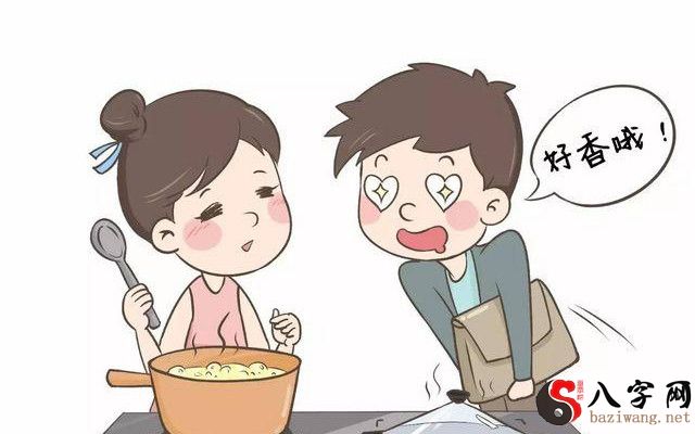 梦到媳妇做饭