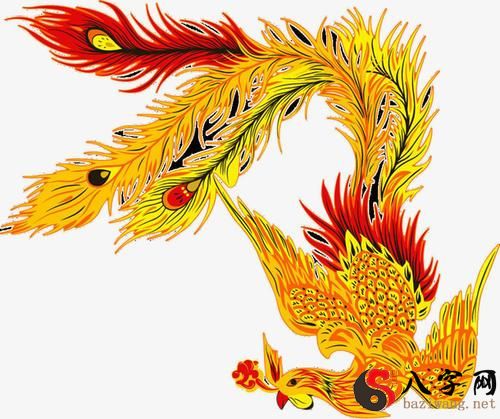 梦到天上有金色凤凰