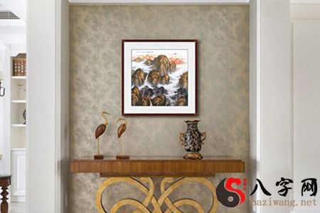 玄关挂画的风水忌讳